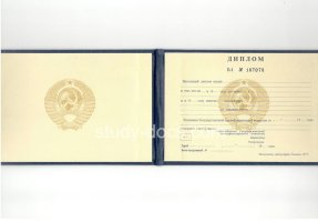 Диплом техникума ссср старого образца в Миассе